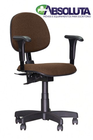 CADEIRA ERGONOMICA COM BRAÇOS REGULAVEIS