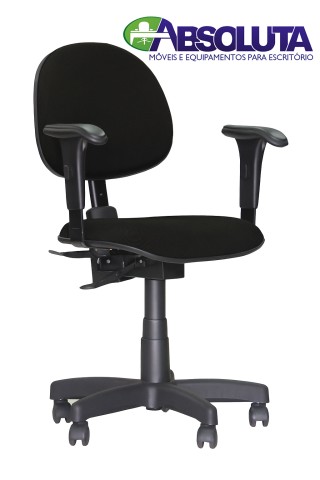 CADEIRA ERGONOMICA COM BRAÇOS REGULAVEIS