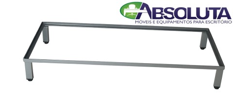 ARQUIVO DE AÇO DE 4 GAVETAS COM CARRINHO TELESCOPICO