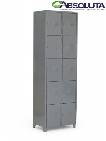 ROUPEIRO DE C/ 10 PORTAS PARA CADEADO
