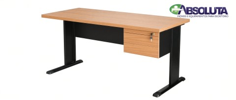 MESA DIRETOR 2 GAV. COR PEROBA ROSA