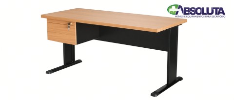 MESA DIRETOR 2 GAV. COR PEROBA ROSA